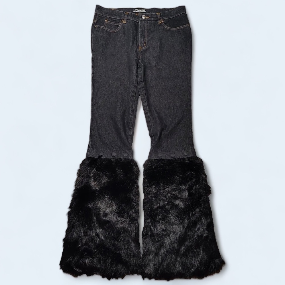 2000s Macgirl Vintage Furry Rave Pants